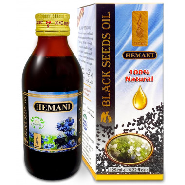 Масло черного тмина Hemani 125мл 