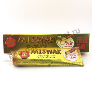 Зубная паста Dabur Miswak Gold 170 гр